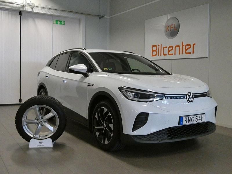 Vit Begagnad 2021 VW ID.4 Pro Performance SUV | 259 900 kr (Marknadspris) - Bild 1/3