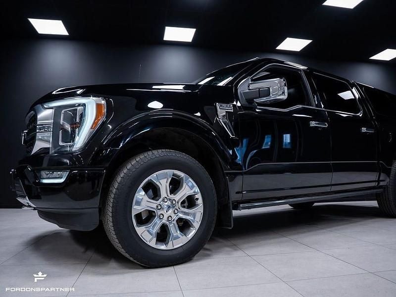 Begagnad Ford F-150 Platinum 407 HK (299 kW) 2021 Svart Pickup