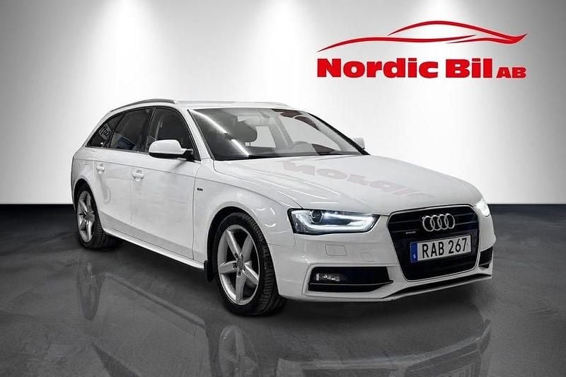 Vit Begagnad 2015 Audi A4 Kombi | 99 900 kr (Bra pris) - Bild 1/4
