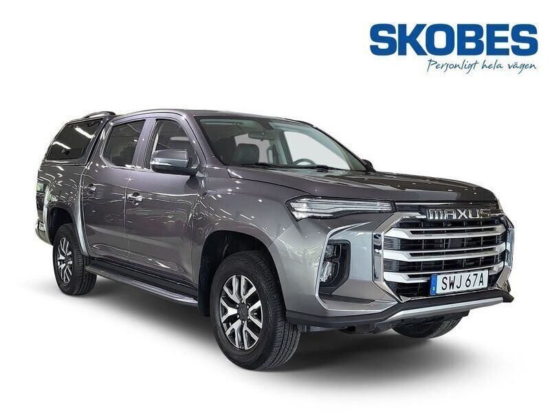 Grå Begagnad 2023 Maxus e-T90 Pickup | 419 000 kr (Marknadspris) - Bild 1/4