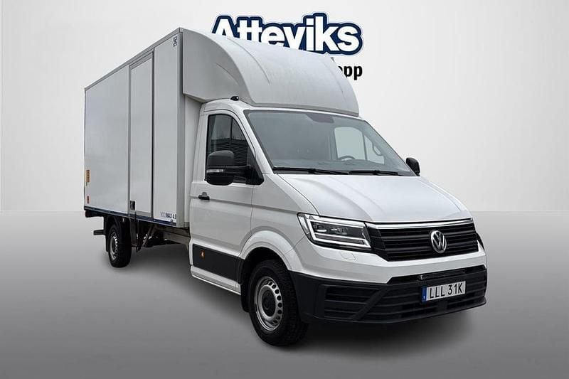 Vit Begagnad 2022 VW Crafter Van | 319 900 kr (Superpris) - Bild 1/4