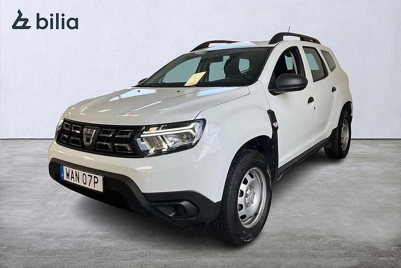 Vit Begagnad 2022 Dacia Duster Essentiel SUV | 139 900 kr (Marknadspris) - Bild 1/3