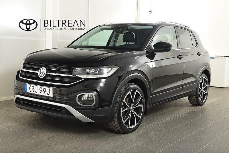 Svartmetallic Begagnad 2019 VW T-Cross SUV | 179 900 kr (Bra pris) - Bild 1/4