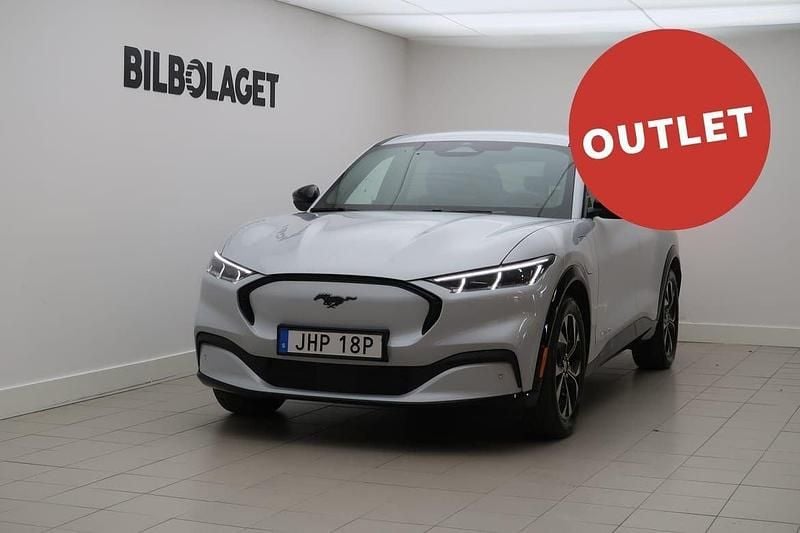 Vit Begagnad 2021 Ford Mustang Mach-E Standard Range SUV | 329 500 kr (Bra pris) - Bild 1/4