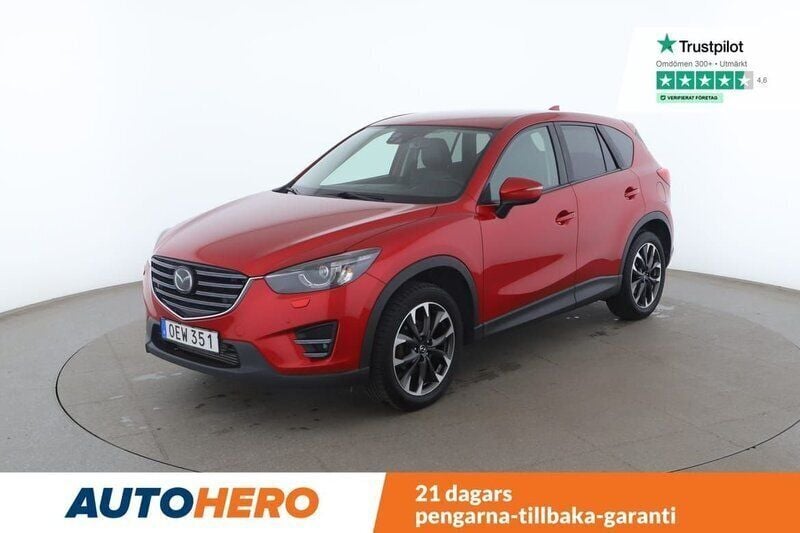 Röd Begagnad 2016 Mazda CX-5 SUV | 161 000 kr (Marknadspris) - Bild 1/4