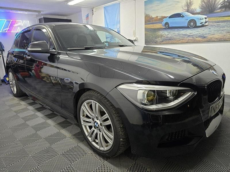 Begagnad BMW 116 M Sport 136 HK (100 kW) 2013 Svart Halvkombi