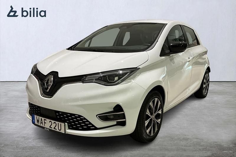 Vit Begagnad 2022 Renault Zoe Zen Halvkombi | 169 900 kr (Bra pris) - Bild 1/3