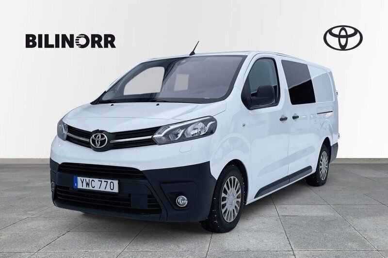 Vit Begagnad 2018 Toyota Proace Comfort Van | 299 900 kr - Bild 1/4