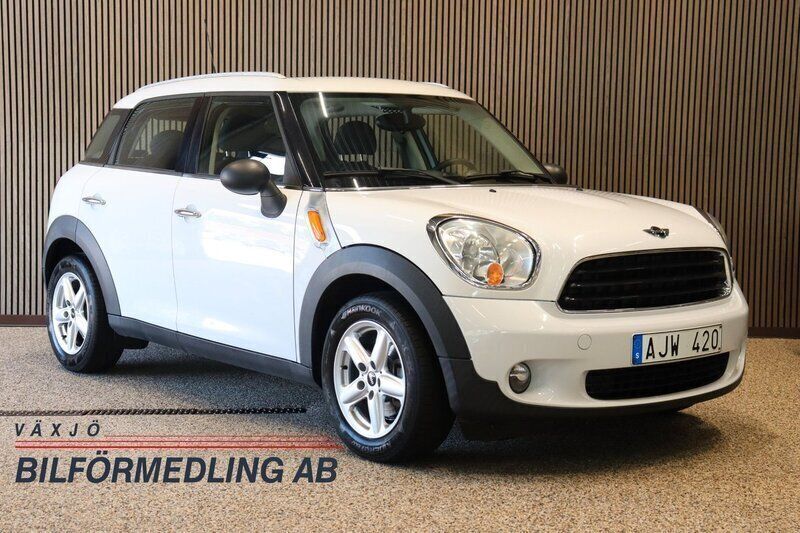 Vit Begagnad 2011 Mini One Countryman SUV | 89 900 kr (Marknadspris) - Bild 1/4