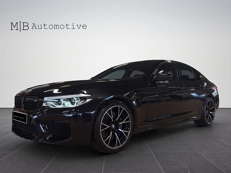 Svart Begagnad 2018 BMW M5 Competition Edition Sedan | 649 900 kr (Marknadspris) - Bild 1/4