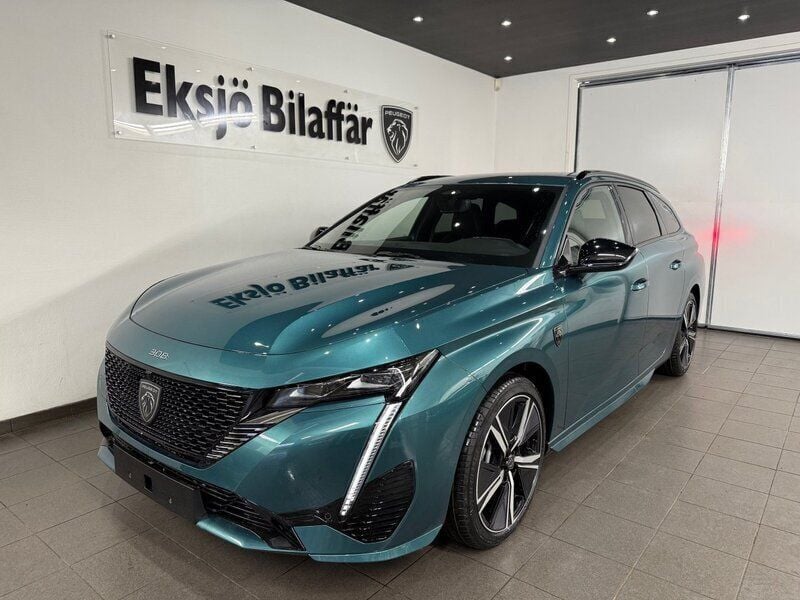 Blå Begagnad 2024 Peugeot 308 GT Kombi | 364 500 kr (Bra pris) - Bild 1/4