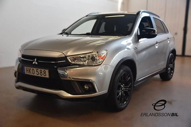 Silver Begagnad 2017 Mitsubishi ASX SUV | 164 900 kr (Marknadspris) - Bild 1/4
