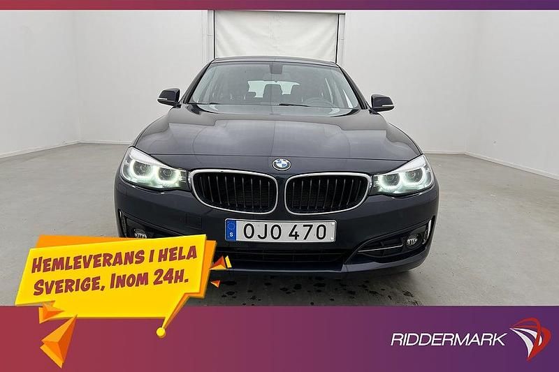 Begagnad BMW 320 Gran Turismo Sport Line 190 HK (139 kW) 2016 Blå Halvkombi