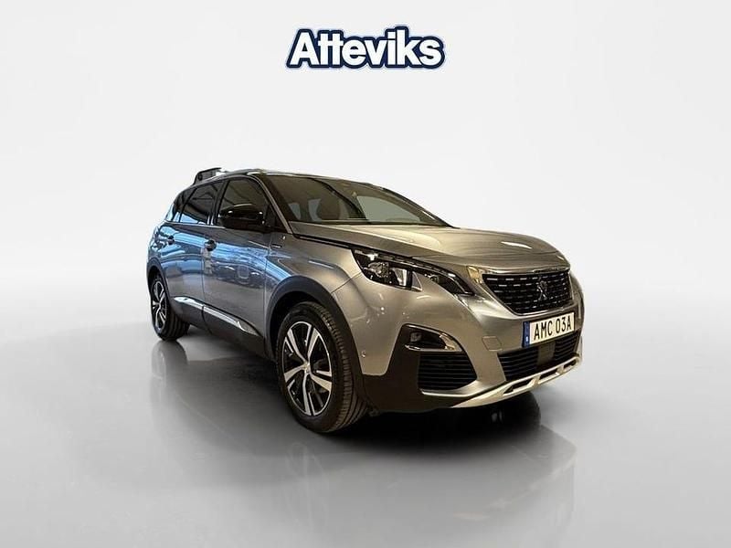 Grå Begagnad 2019 Peugeot 5008 GT-line SUV | 219 900 kr (Bra pris) - Bild 1/4