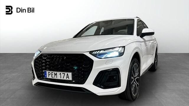 Vit Begagnad 2022 Audi Q5 Sportback S-Line SUV | 414 900 kr (Marknadspris) - Bild 1/4