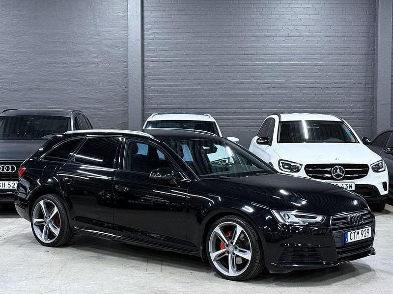 Svart Begagnad 2017 Audi A4 S-Line Kombi | 199 900 kr (Lite dyr) - Bild 1/4