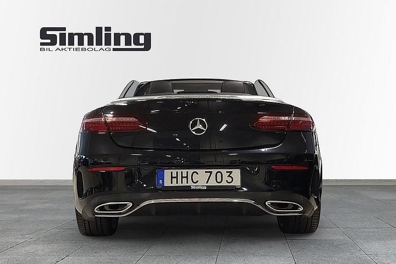 Begagnad Mercedes E200 AMG line 197 HK (144 kW) 2021 Svart Cab