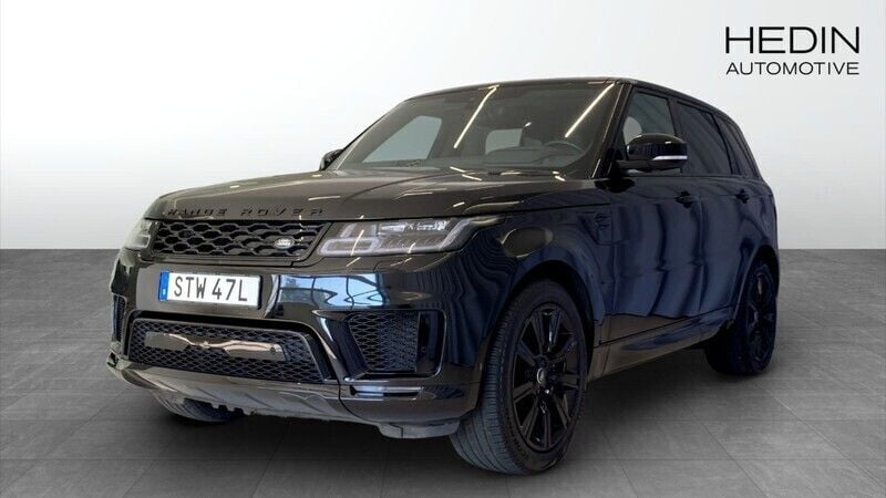 Svart (black) Begagnad 2020 Land Rover Range Rover Sport Black Edition SUV | 649 000 kr (Superpris) - Bild 1/4