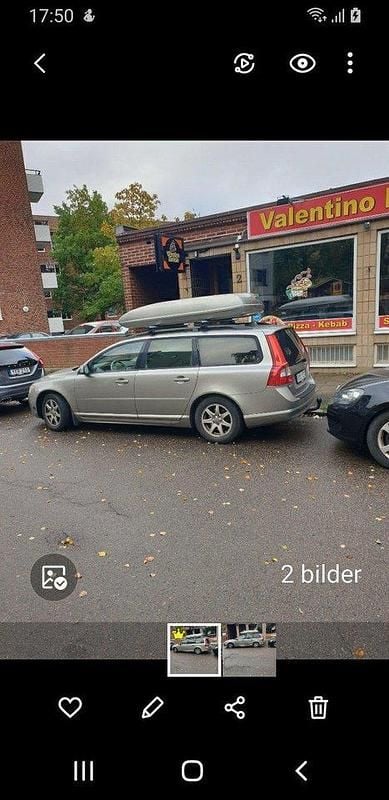 Brun Begagnad 2009 Volvo V70 Momentum Kombi | 42 000 kr (Bra pris) - Bild 1/4