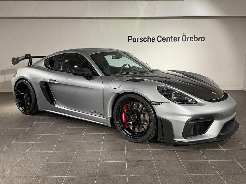 Silver Ny 2025 Porsche 718 Cayman GT4 Sportkupé | 2 005 400 kr (Bra pris) - Bild 1/4