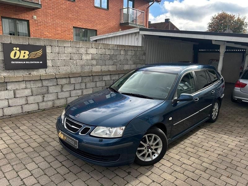 Blå Begagnad 2006 Saab 9-3 Linear Kombi | 29 500 kr (Marknadspris) - Bild 1/4