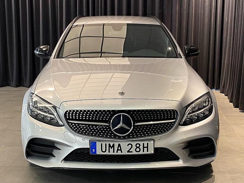 Begagnad Mercedes C200 AMG 160 HK (117 kW) 2019 Silver Kombi