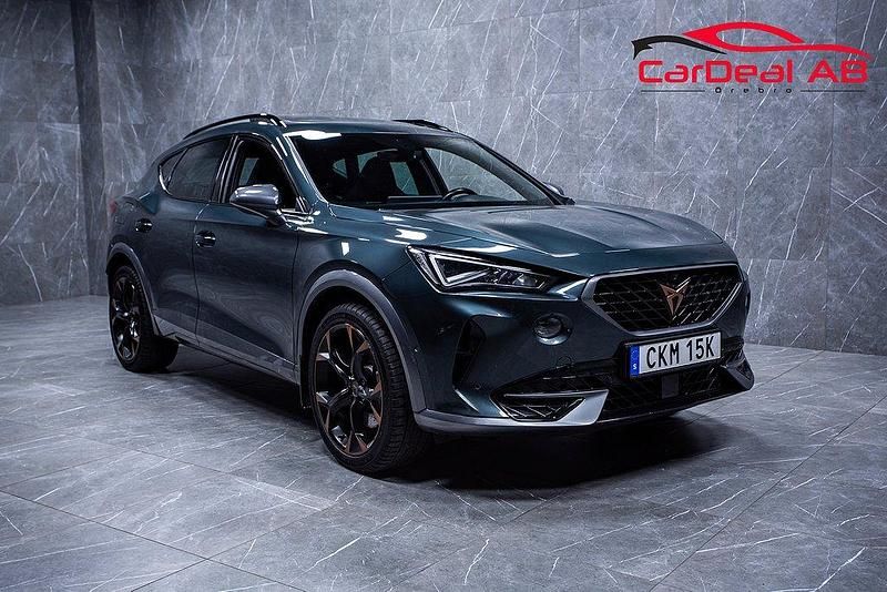Mörkgrön (grön) Begagnad 2022 Cupra Formentor VZ SUV | 258 800 kr (Marknadspris) - Bild 1/4