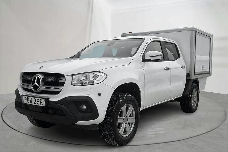 Vit Begagnad 2019 Mercedes X250 Pickup | 270 000 kr - Bild 1/4