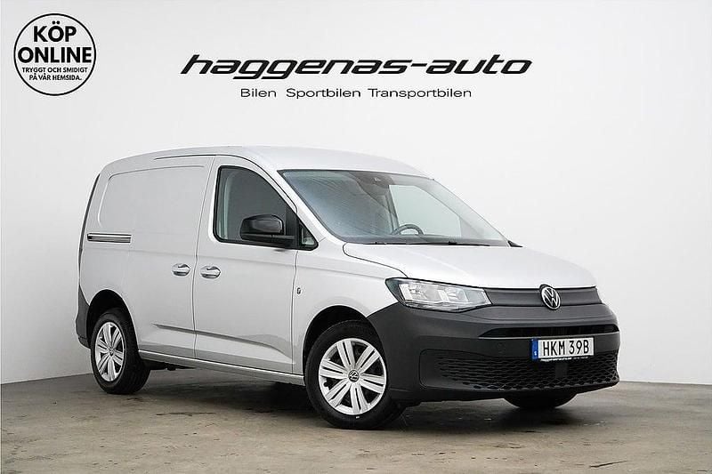 Begagnad VW Caddy 114 HK (83 kW) 2021 Silver Minibuss