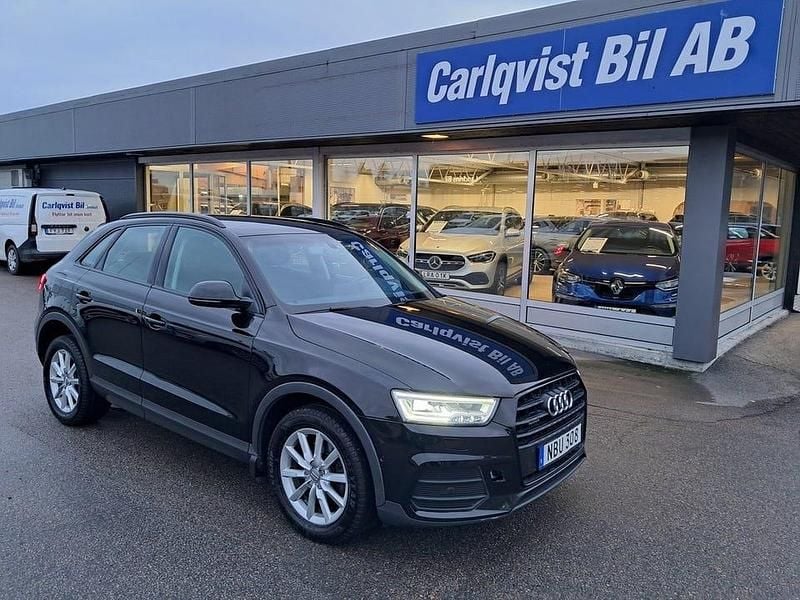 Svart Begagnad 2016 Audi Q3 Sport SUV | 175 000 kr (Marknadspris) - Bild 1/4