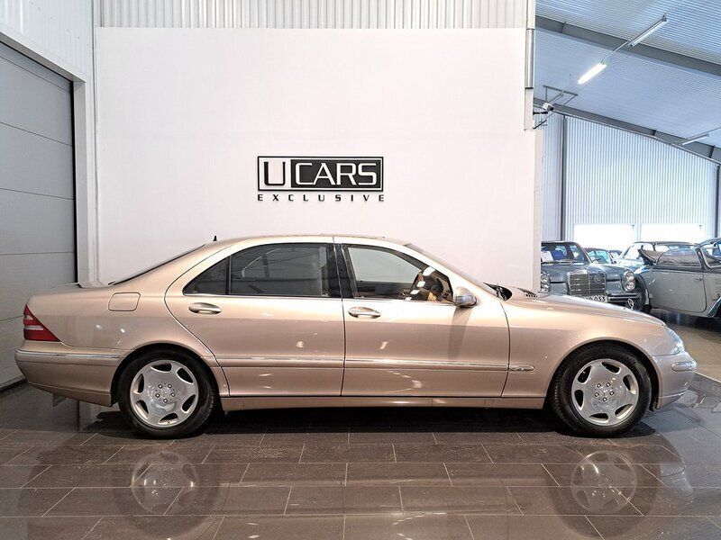 Begagnad Mercedes S600L 368 HK (270 kW) 2001 Ljusbrun Sedan