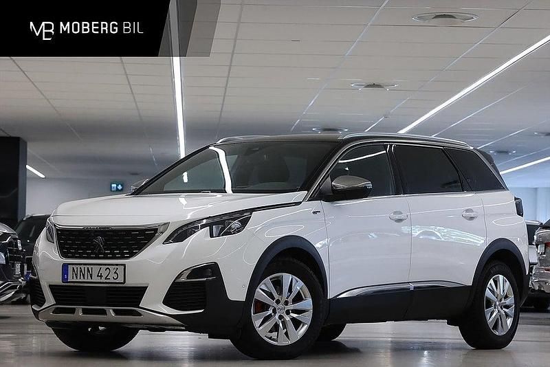 Flerfärgad Begagnad 2018 Peugeot 5008 GT-line Minibuss | 224 900 kr (Marknadspris) - Bild 1/2