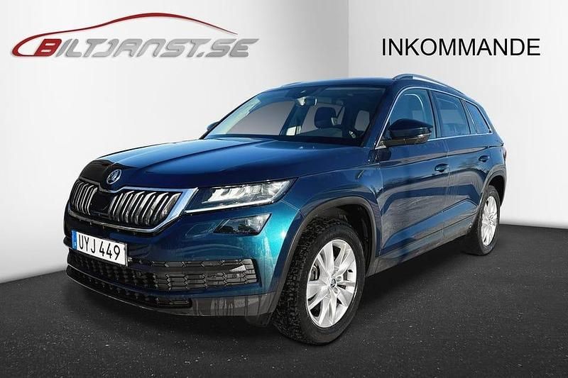 Blå Begagnad 2018 Skoda Kodiaq SUV | 219 900 kr (Marknadspris) - Bild 1/4