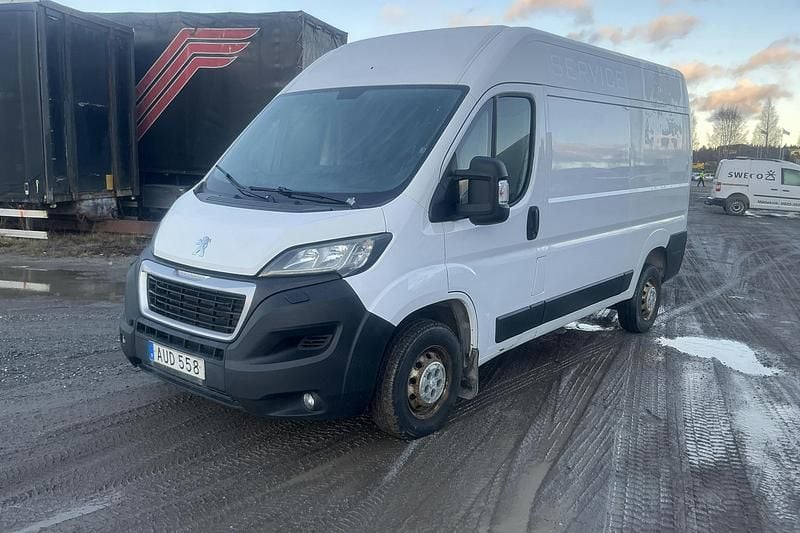Vit Begagnad 2019 Peugeot Boxer Van | 120 000 kr - Bild 1/3