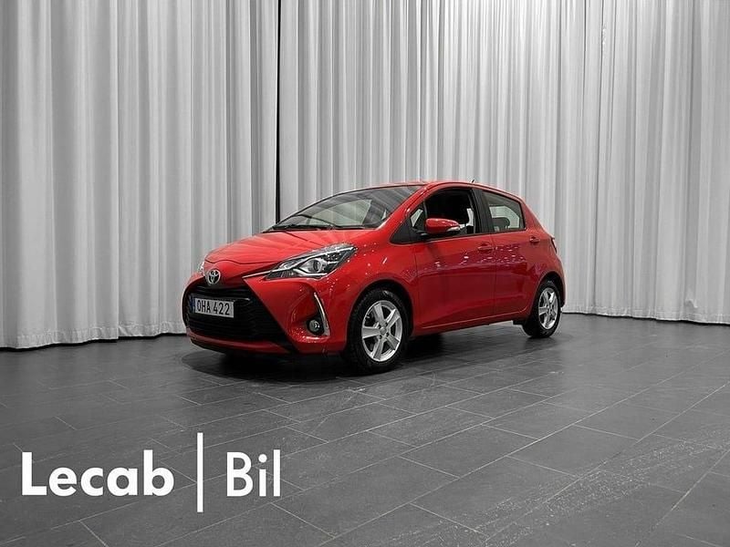 Röd Begagnad 2018 Toyota Yaris | 129 500 kr (Marknadspris) - Bild 1/4