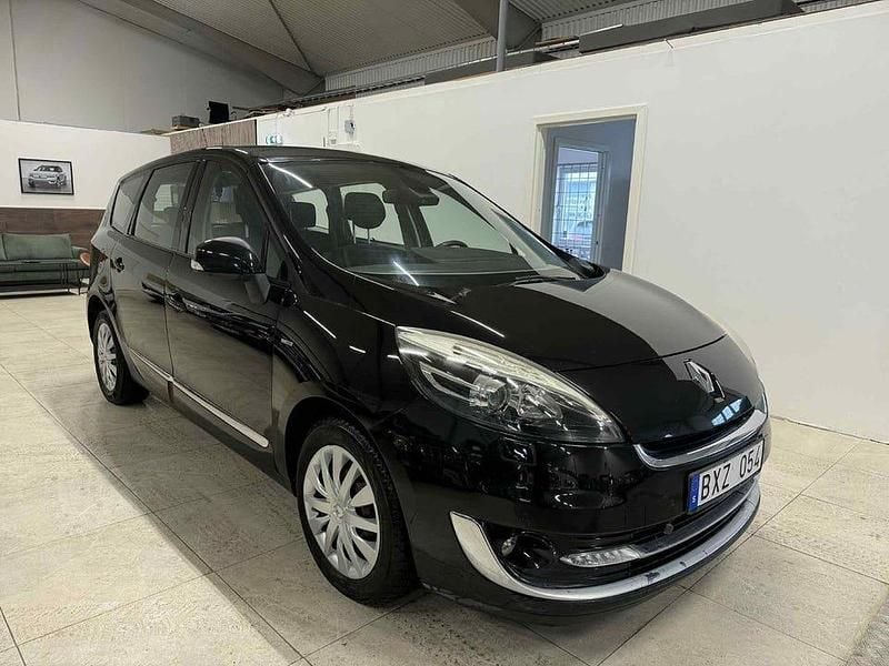 Svart Begagnad 2012 Renault Grand Scénic III Bose Edition Minibuss | 59 900 kr (Marknadspris) - Bild 1/4