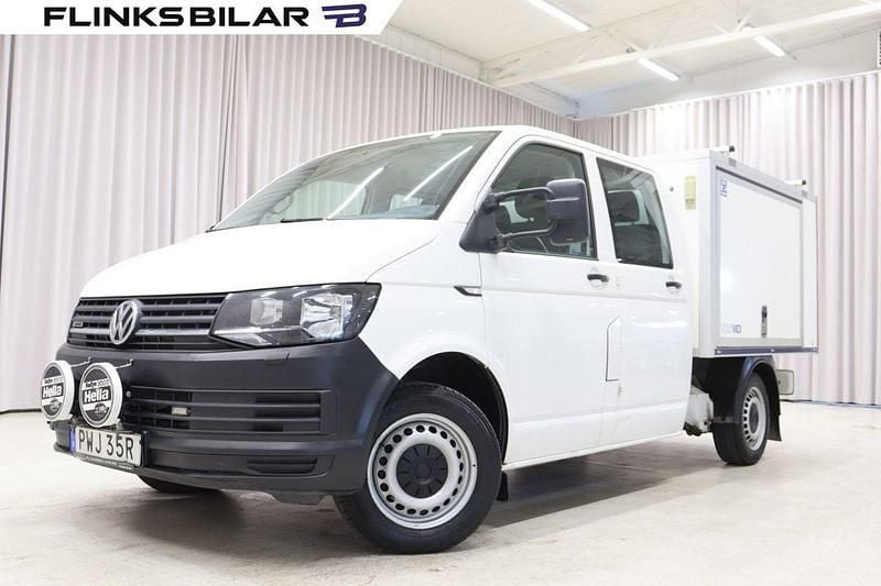 Vit Begagnad 2019 VW T6.1 Van | 249 900 kr (Marknadspris) - Bild 1/4