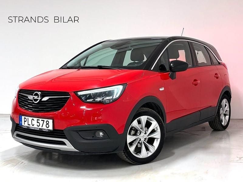 Begagnad Opel Crossland X Dynamic 82 HK (60 kW) 2017 Röd SUV
