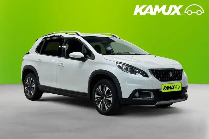 Vit Begagnad 2018 Peugeot 2008 SUV | 149 700 kr (Bra pris) - Bild 1/4