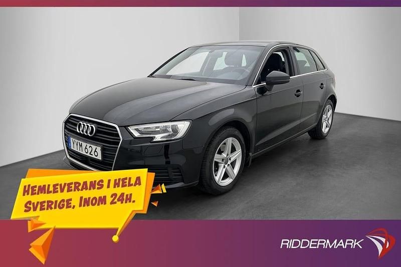 Begagnad Audi A3 Proline 150 HK (110 kW) 2019 Svart