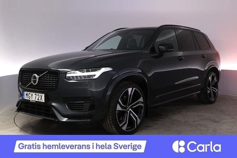 Grå Begagnad 2021 Volvo XC90 R-Design SUV | 562 900 kr (Marknadspris) - Bild 1/2