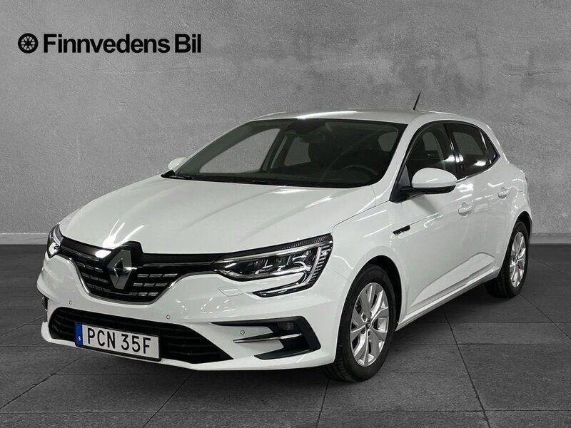 Vit Begagnad 2021 Renault Mégane IV Zen Halvkombi | 174 000 kr (Marknadspris) - Bild 1/4