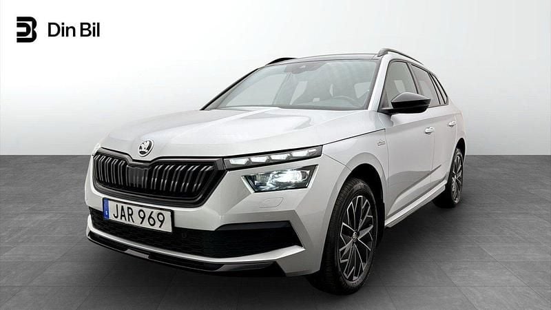 Silver Begagnad 2023 Skoda Kamiq Monte Carlo SUV | 278 900 kr (Marknadspris) - Bild 1/4