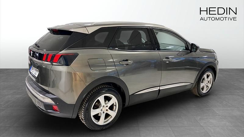 Begagnad Peugeot 3008 Allure 131 HK (96 kW) 2018 Grå SUV