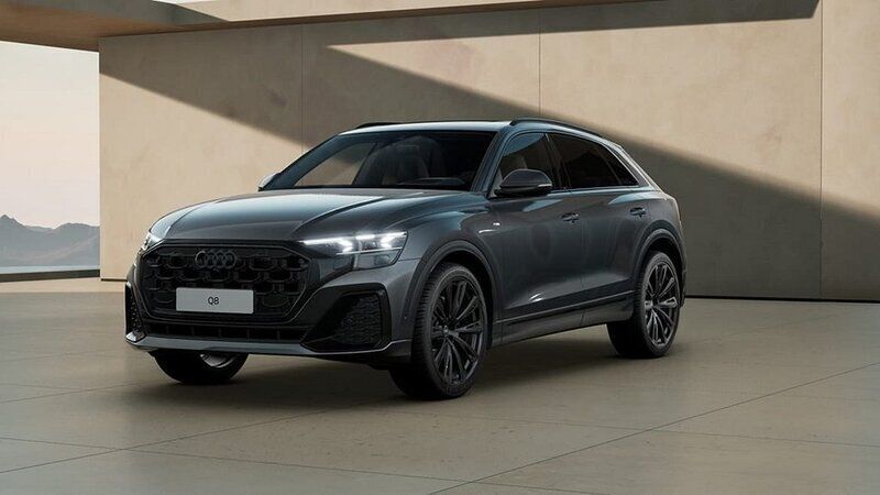 Grå Ny 2024 Audi Q8 S-Line SUV | 1 214 500 kr (Dyr) - Bild 1/4