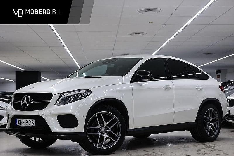Begagnad Mercedes GLE350 AMG 258 HK (189 kW) 2016 Vit Sportkupé