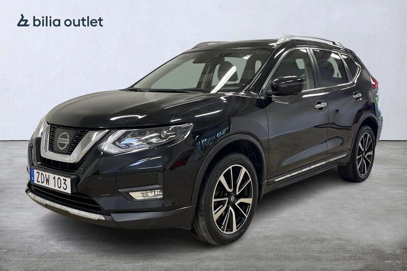 Svart Begagnad 2017 Nissan X-Trail 360º SUV | 219 000 kr (Marknadspris) - Bild 1/4