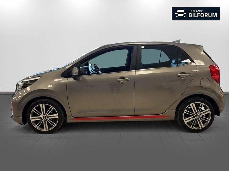 Begagnad Kia Picanto GT-Line 101 HK (74 kW) 2018 Grå Halvkombi