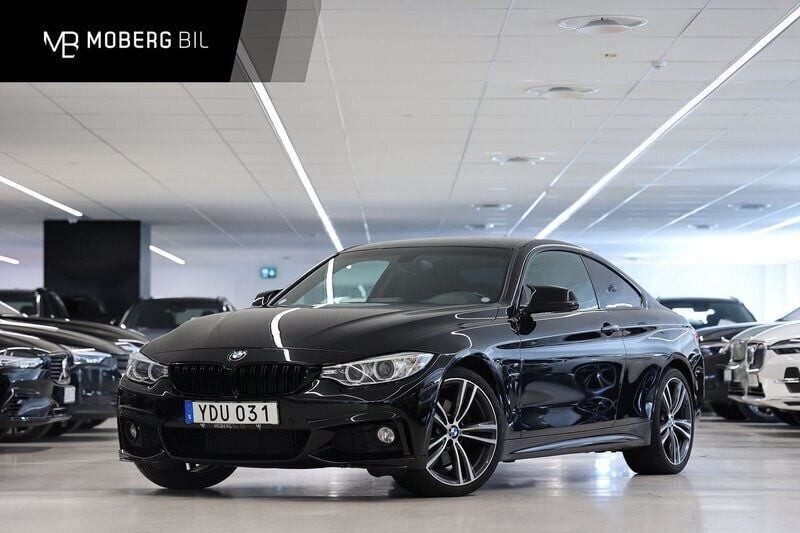 Svart Begagnad 2016 BMW 430 M Sport Sportkupé | 279 900 kr (Bra pris) - Bild 1/3
