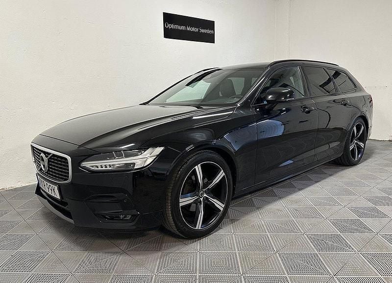 Svart Begagnad 2020 Volvo V90 R-Design Kombi | 274 900 kr (Bra pris) - Bild 1/4